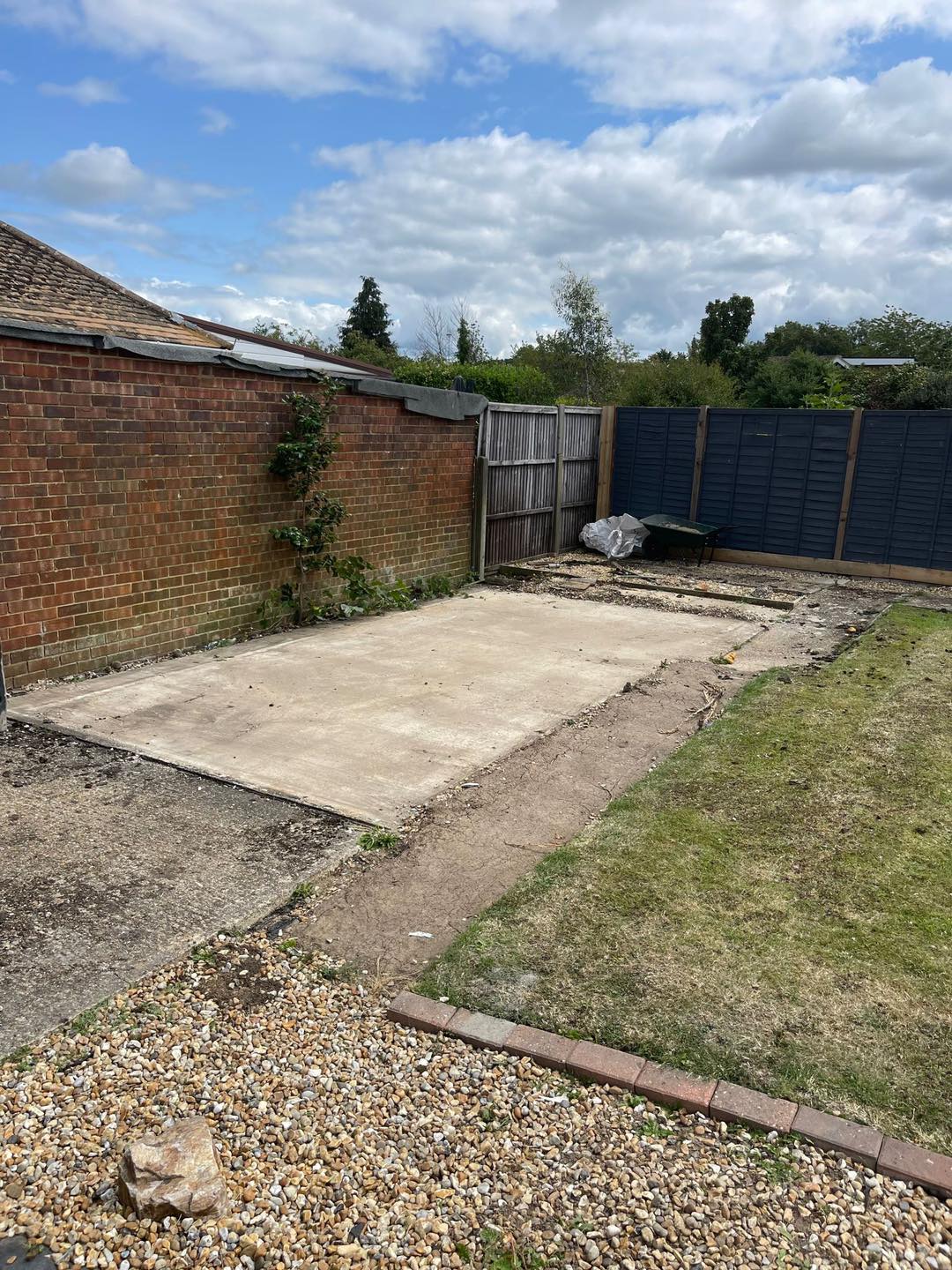 Site cleared after removal