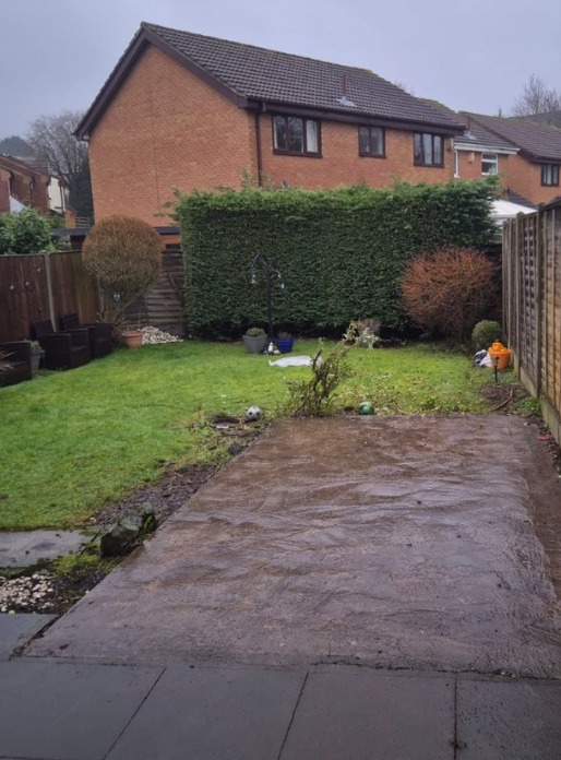 Site cleared after removal