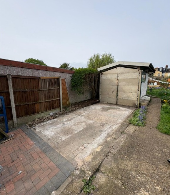 Site cleared after removal